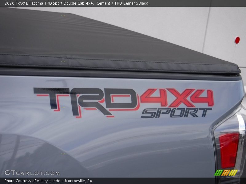 Cement / TRD Cement/Black 2020 Toyota Tacoma TRD Sport Double Cab 4x4