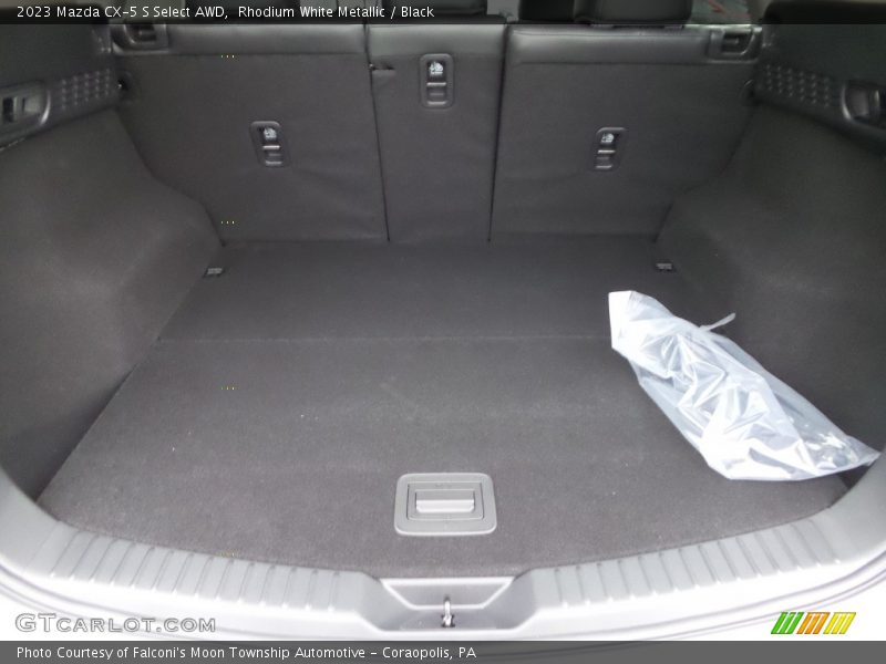 Rhodium White Metallic / Black 2023 Mazda CX-5 S Select AWD