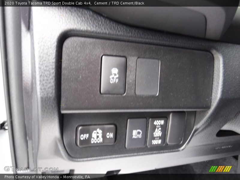Cement / TRD Cement/Black 2020 Toyota Tacoma TRD Sport Double Cab 4x4