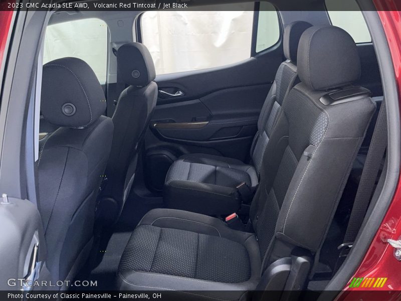 Volcanic Red Tintcoat / Jet Black 2023 GMC Acadia SLE AWD