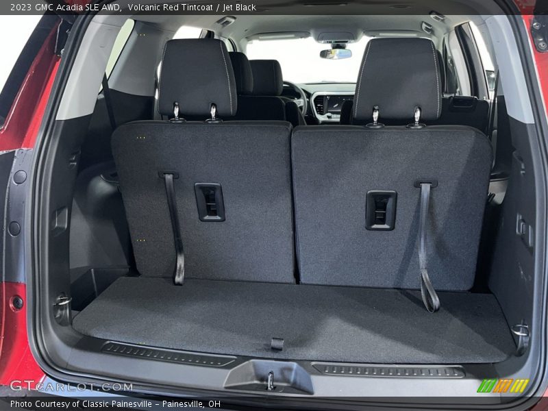 Volcanic Red Tintcoat / Jet Black 2023 GMC Acadia SLE AWD
