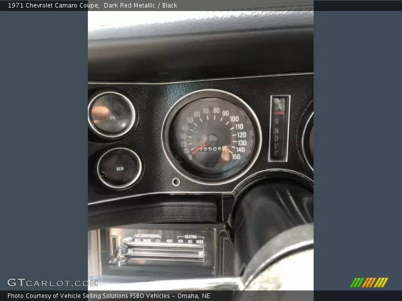  1971 Camaro Coupe Coupe Gauges