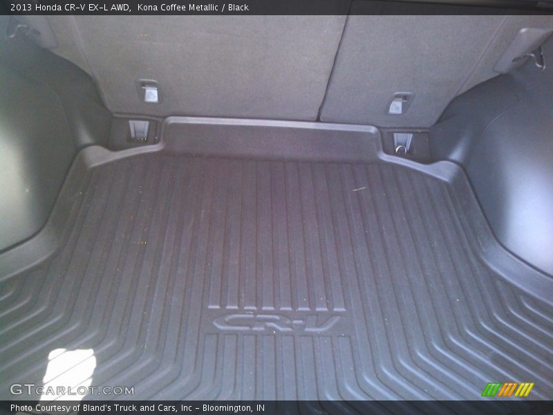 Kona Coffee Metallic / Black 2013 Honda CR-V EX-L AWD