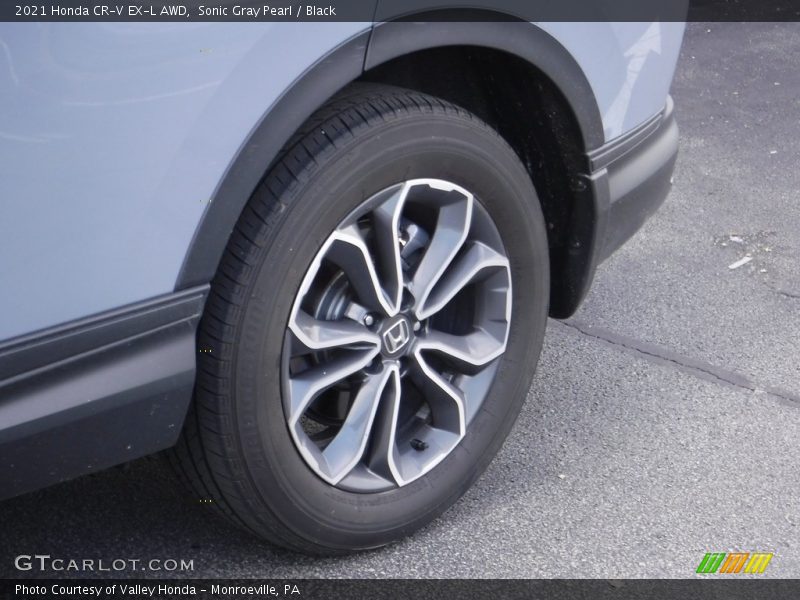 Sonic Gray Pearl / Black 2021 Honda CR-V EX-L AWD