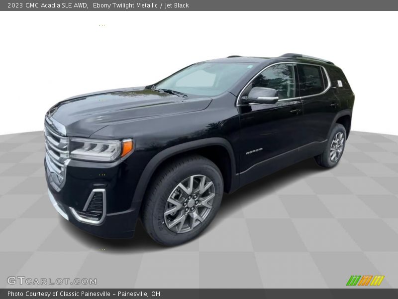 Ebony Twilight Metallic / Jet Black 2023 GMC Acadia SLE AWD