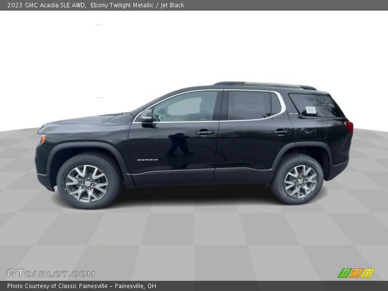 Ebony Twilight Metallic / Jet Black 2023 GMC Acadia SLE AWD