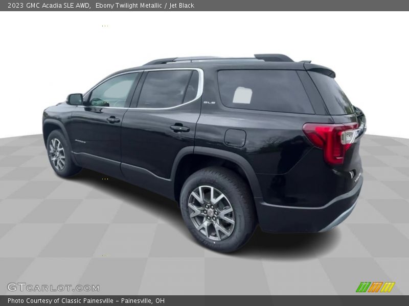 Ebony Twilight Metallic / Jet Black 2023 GMC Acadia SLE AWD