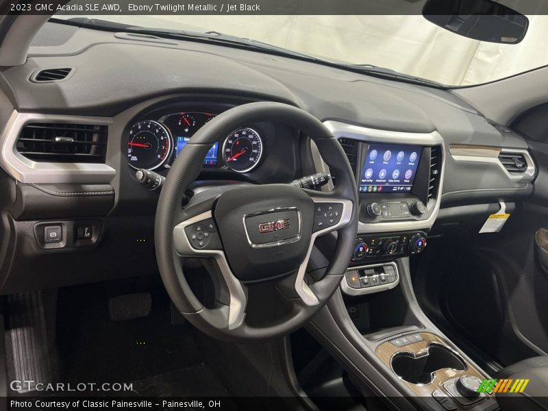Ebony Twilight Metallic / Jet Black 2023 GMC Acadia SLE AWD