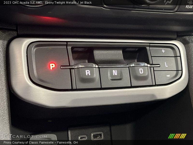 Ebony Twilight Metallic / Jet Black 2023 GMC Acadia SLE AWD