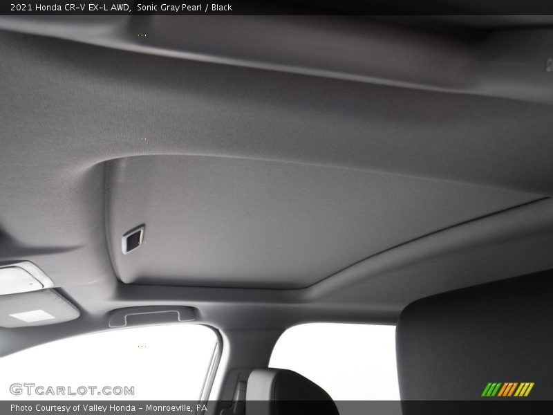 Sonic Gray Pearl / Black 2021 Honda CR-V EX-L AWD