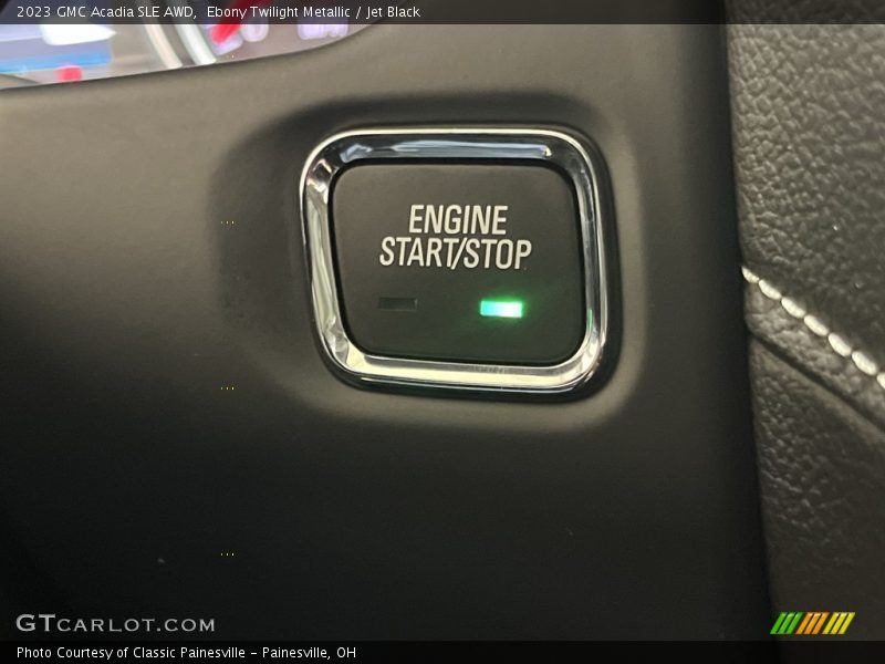 Ebony Twilight Metallic / Jet Black 2023 GMC Acadia SLE AWD
