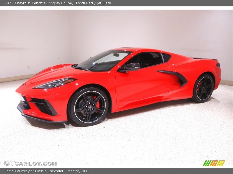 Front 3/4 View of 2023 Corvette Stingray Coupe