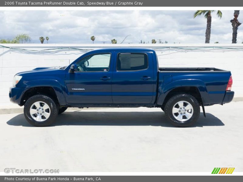 Speedway Blue / Graphite Gray 2006 Toyota Tacoma PreRunner Double Cab