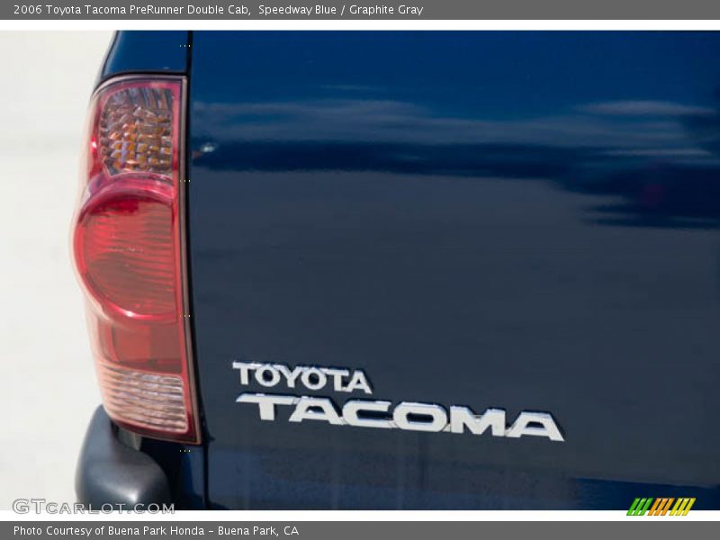 Speedway Blue / Graphite Gray 2006 Toyota Tacoma PreRunner Double Cab