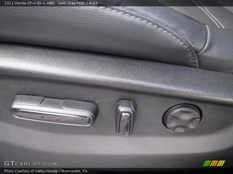 Sonic Gray Pearl / Black 2021 Honda CR-V EX-L AWD