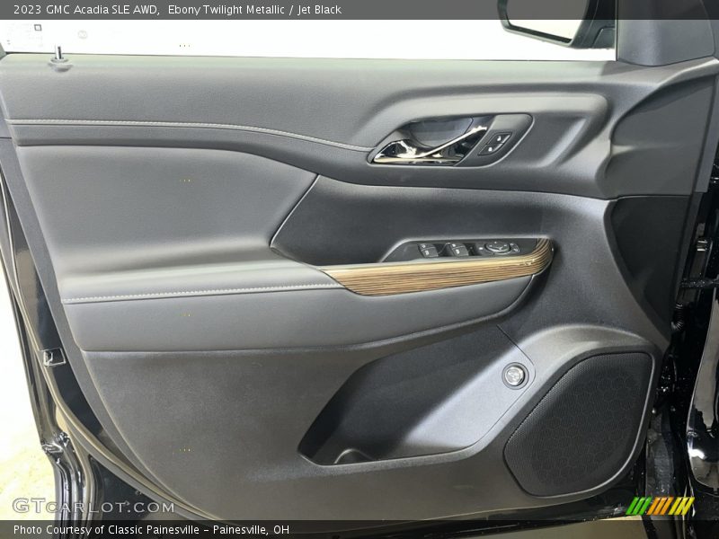 Ebony Twilight Metallic / Jet Black 2023 GMC Acadia SLE AWD