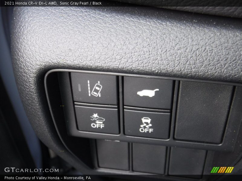 Sonic Gray Pearl / Black 2021 Honda CR-V EX-L AWD