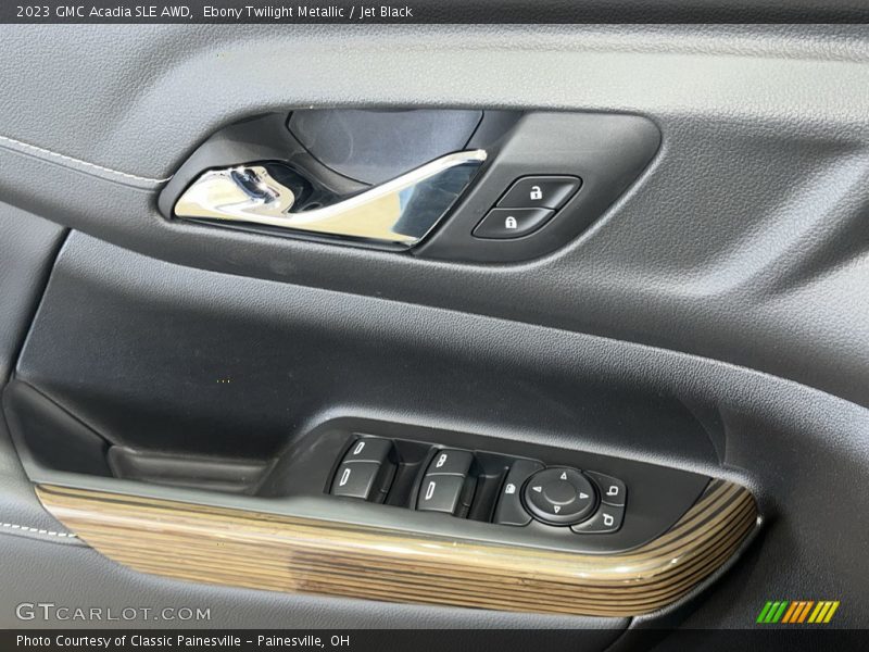 Ebony Twilight Metallic / Jet Black 2023 GMC Acadia SLE AWD