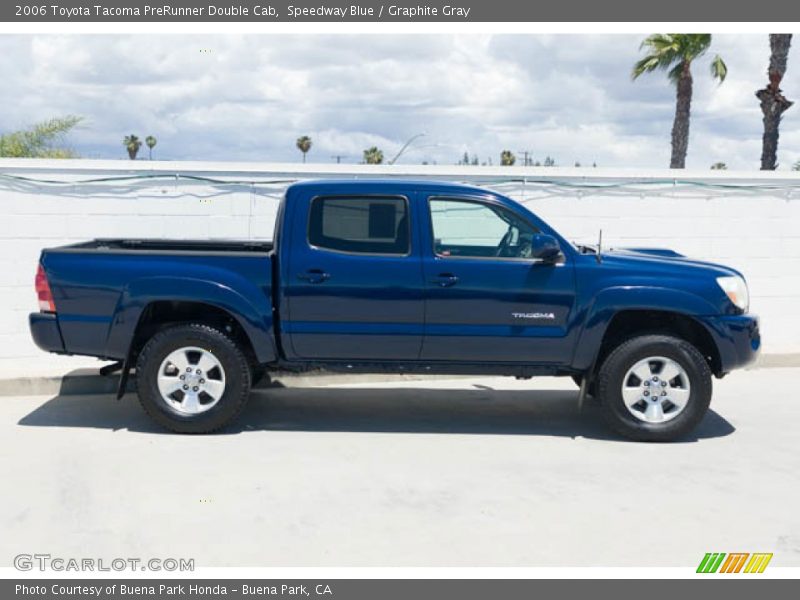 Speedway Blue / Graphite Gray 2006 Toyota Tacoma PreRunner Double Cab