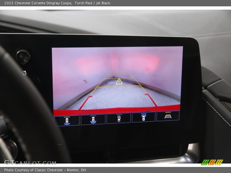 Controls of 2023 Corvette Stingray Coupe