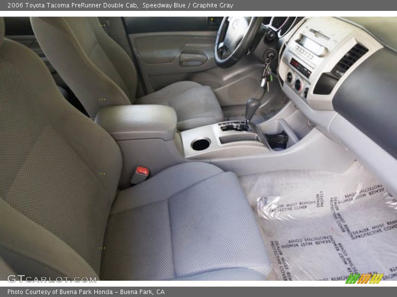 Speedway Blue / Graphite Gray 2006 Toyota Tacoma PreRunner Double Cab