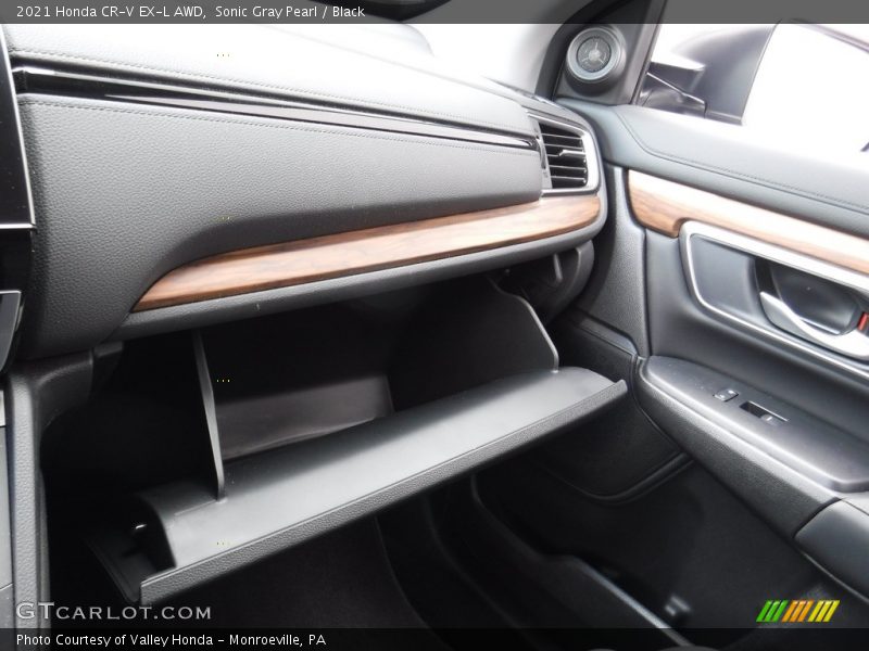 Sonic Gray Pearl / Black 2021 Honda CR-V EX-L AWD