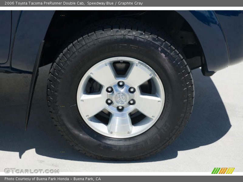 Speedway Blue / Graphite Gray 2006 Toyota Tacoma PreRunner Double Cab