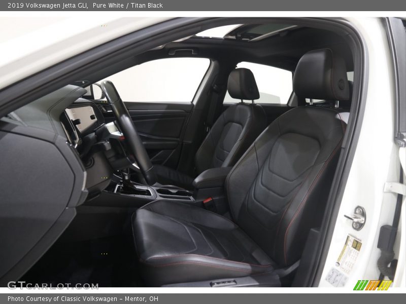 Pure White / Titan Black 2019 Volkswagen Jetta GLI