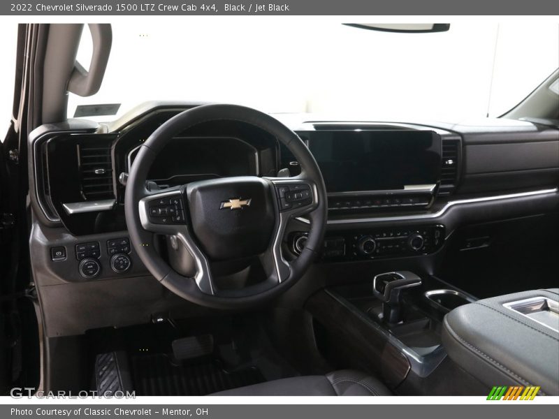 Black / Jet Black 2022 Chevrolet Silverado 1500 LTZ Crew Cab 4x4