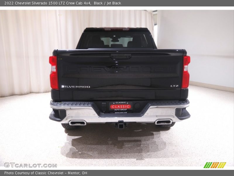 Black / Jet Black 2022 Chevrolet Silverado 1500 LTZ Crew Cab 4x4