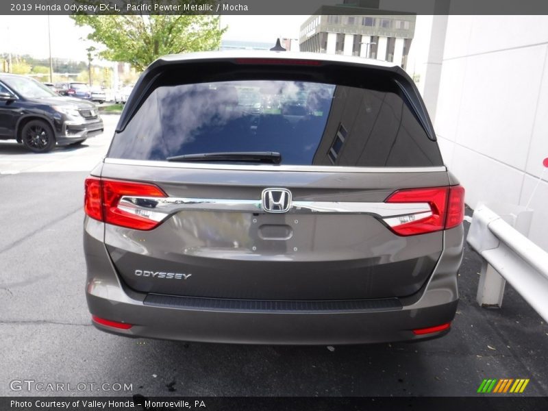 Pacific Pewter Metallic / Mocha 2019 Honda Odyssey EX-L