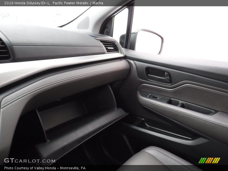 Pacific Pewter Metallic / Mocha 2019 Honda Odyssey EX-L