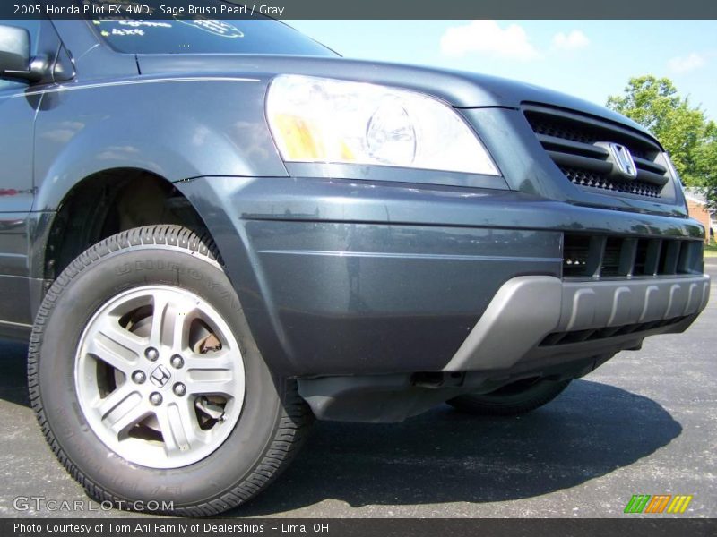 Sage Brush Pearl / Gray 2005 Honda Pilot EX 4WD