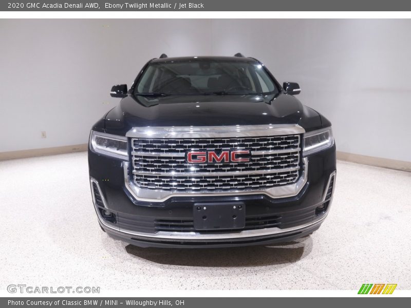 Ebony Twilight Metallic / Jet Black 2020 GMC Acadia Denali AWD