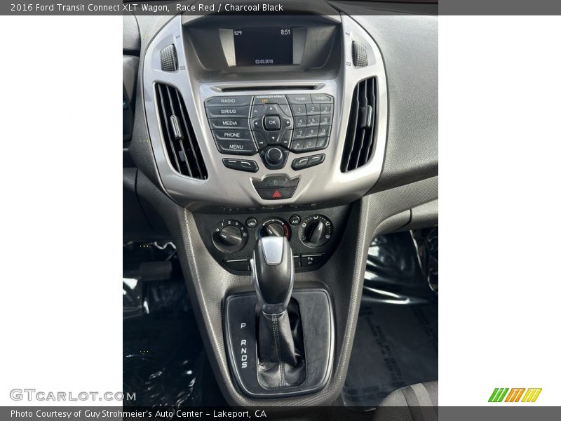 Controls of 2016 Transit Connect XLT Wagon