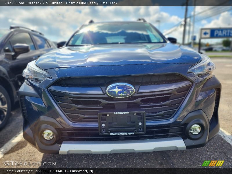 Cosmic Blue Pearl / Slate Black 2023 Subaru Outback 2.5i Limited