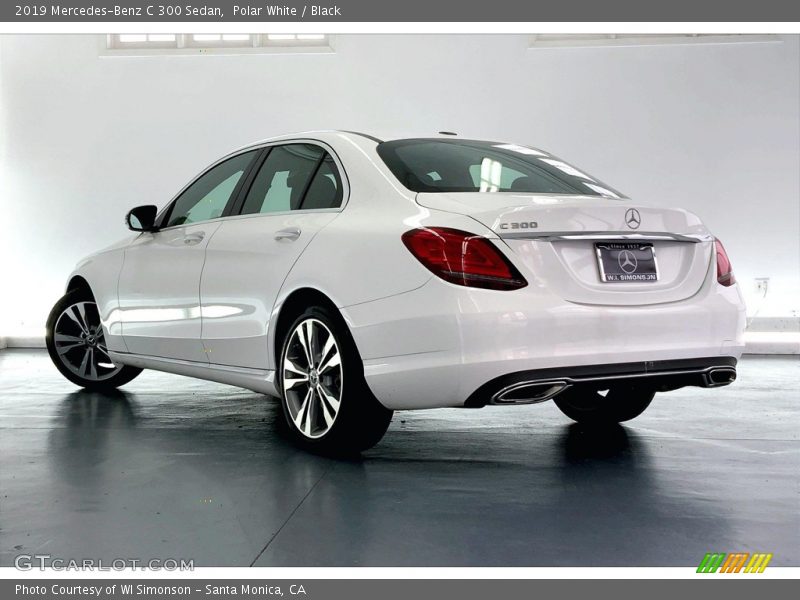 Polar White / Black 2019 Mercedes-Benz C 300 Sedan