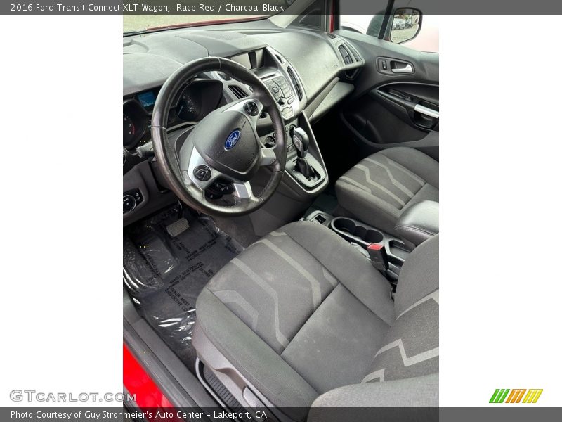 Race Red / Charcoal Black 2016 Ford Transit Connect XLT Wagon