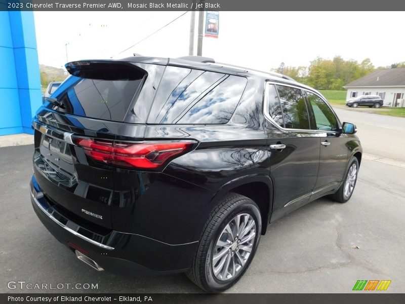 Mosaic Black Metallic / Jet Black 2023 Chevrolet Traverse Premier AWD