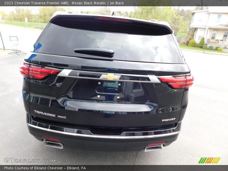 Mosaic Black Metallic / Jet Black 2023 Chevrolet Traverse Premier AWD