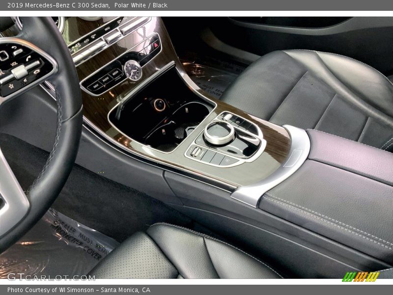 Polar White / Black 2019 Mercedes-Benz C 300 Sedan