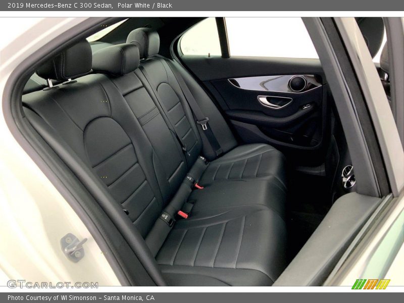 Polar White / Black 2019 Mercedes-Benz C 300 Sedan