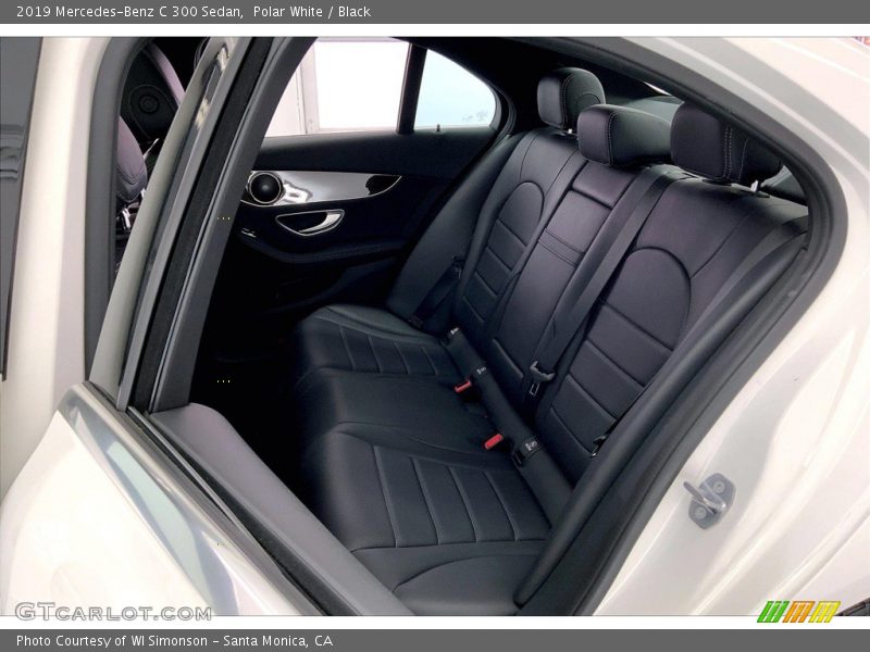 Polar White / Black 2019 Mercedes-Benz C 300 Sedan