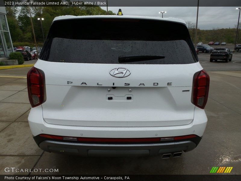 Hyper White / Black 2023 Hyundai Palisade Limited AWD