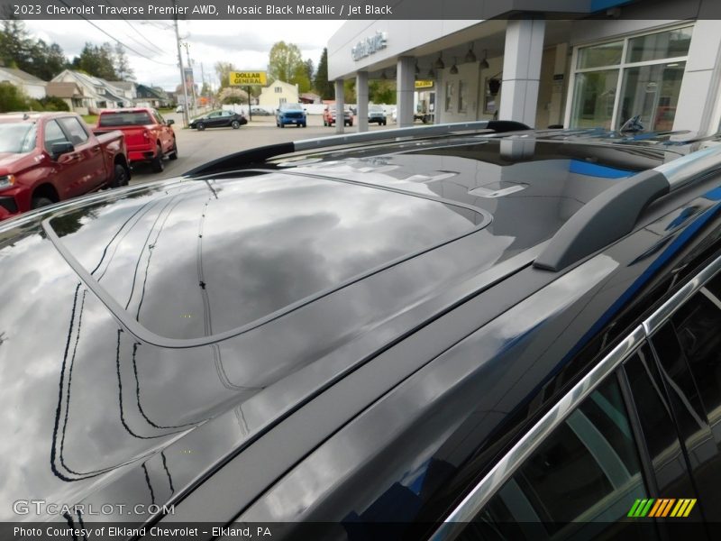 Mosaic Black Metallic / Jet Black 2023 Chevrolet Traverse Premier AWD