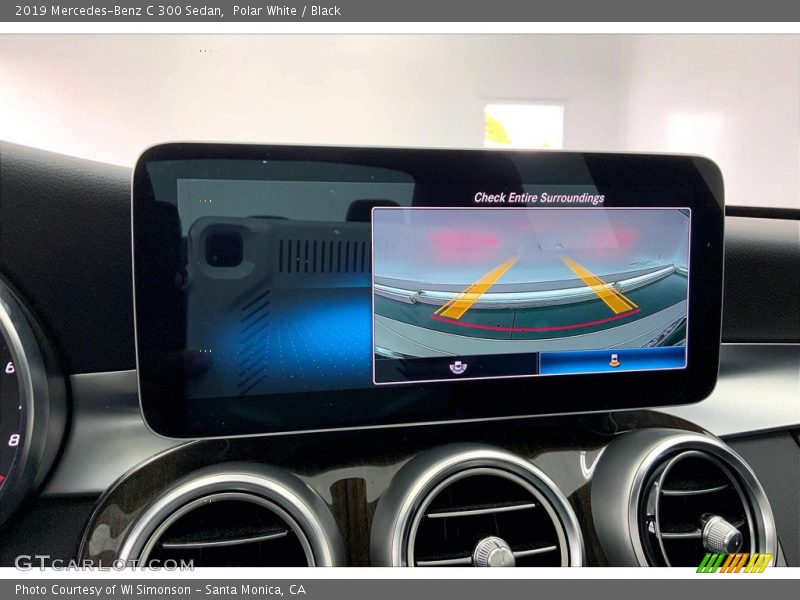 Polar White / Black 2019 Mercedes-Benz C 300 Sedan