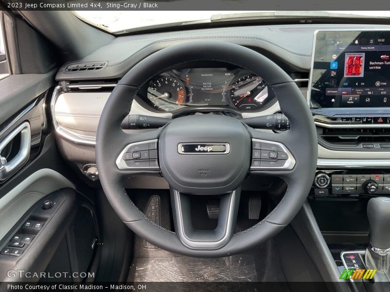 Sting-Gray / Black 2023 Jeep Compass Limited 4x4