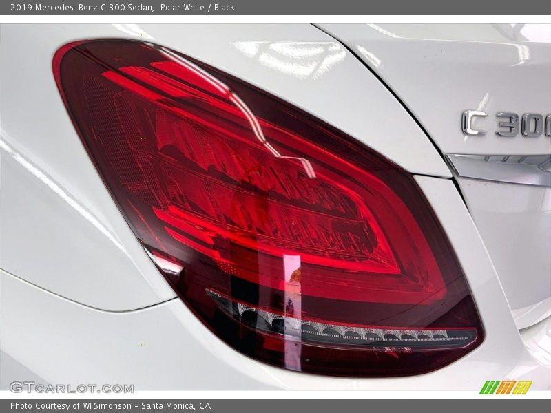 Polar White / Black 2019 Mercedes-Benz C 300 Sedan