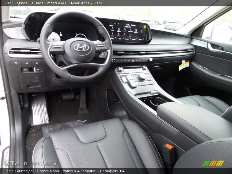 Hyper White / Black 2023 Hyundai Palisade Limited AWD