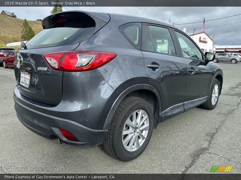 Meteor Gray Mica / Black 2016 Mazda CX-5 Sport